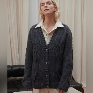 Vilnele Merino Wool Cardigan Medium